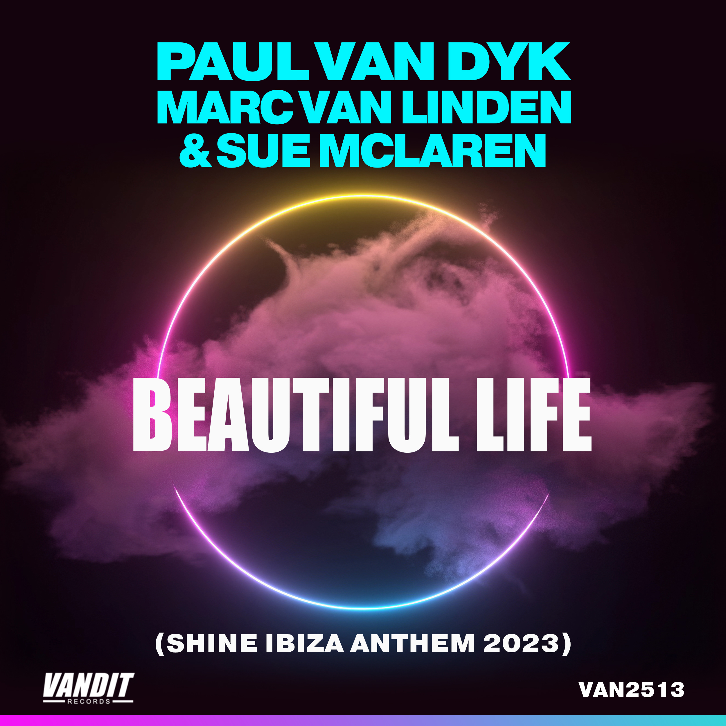 PAUL VAN DYK LINKS UP WITH MARC VAN LINDEN & SUE MCLAREN FOR THE SHINE IBIZA ANTHEM 2023 “BEAUTIFUL LIFE”! 