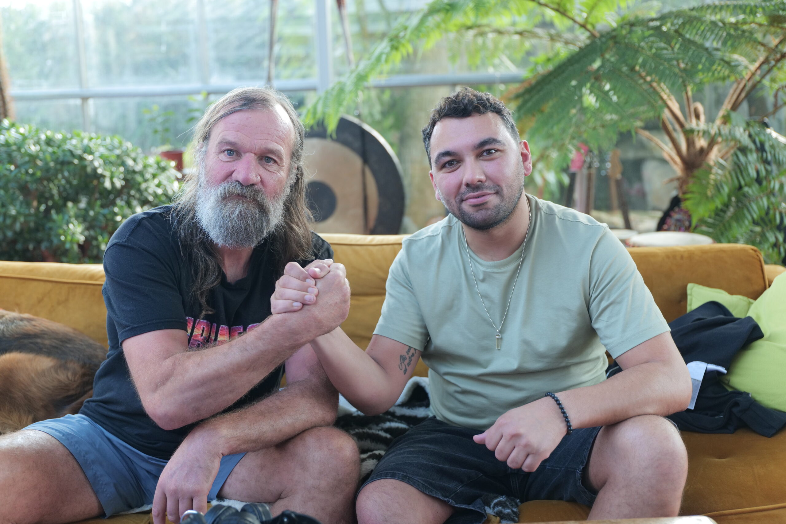 Wim Hof & Gavin Koolman unveil their new long-term collaborative project TRANSMISSION with their anthemic single ‘LOVE’.