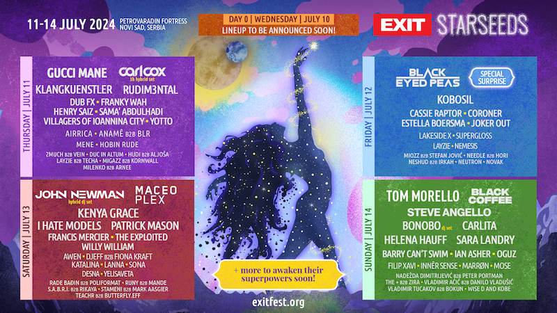 Electronic Music’s Legendary Temple Is Back, Better Than Ever!  EXIT Festival’s Dance Arena Set to Host Carl Cox, Black Coffee, Bonobo, Maceo Plex, Sara Landry, I Hate Models plus a Special Surprise!