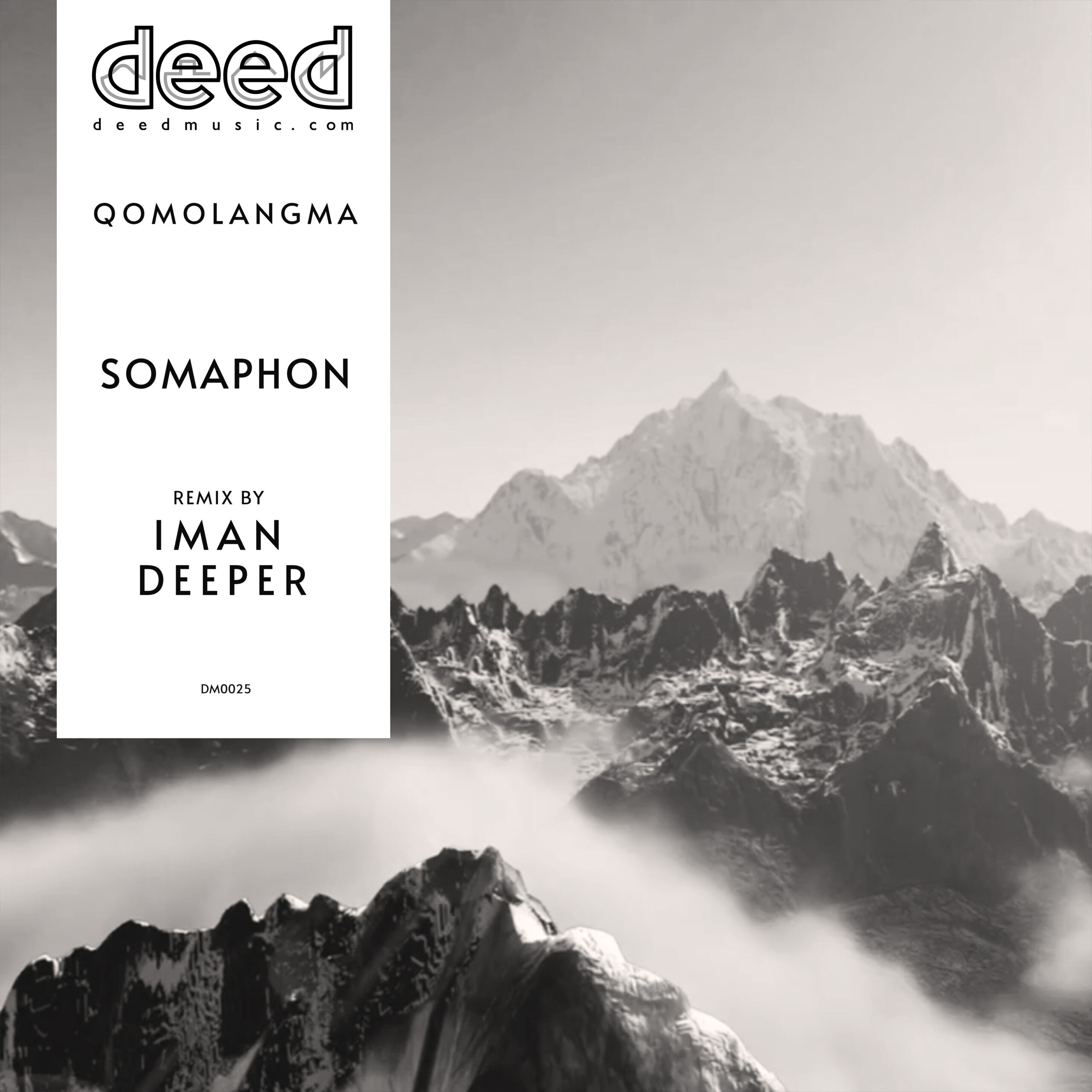 Somaphon presents Qomolangma (Incl. Iman Deeper Remix) released on Deed Music