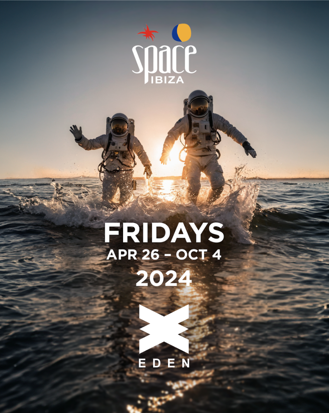 Space Ibiza and Eden Ibiza Announce historic collaboration for the 2024 season