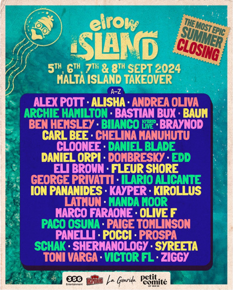 elrow Island Makes a Grand Debut in Malta in 2024