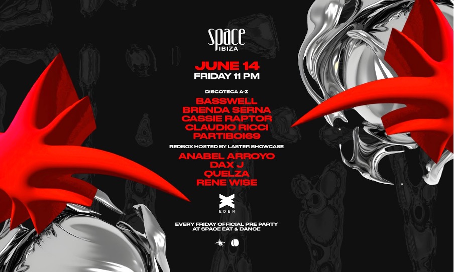 Space Ibiza at Eden Ibiza unveils star-studded techno lineup on 14th June