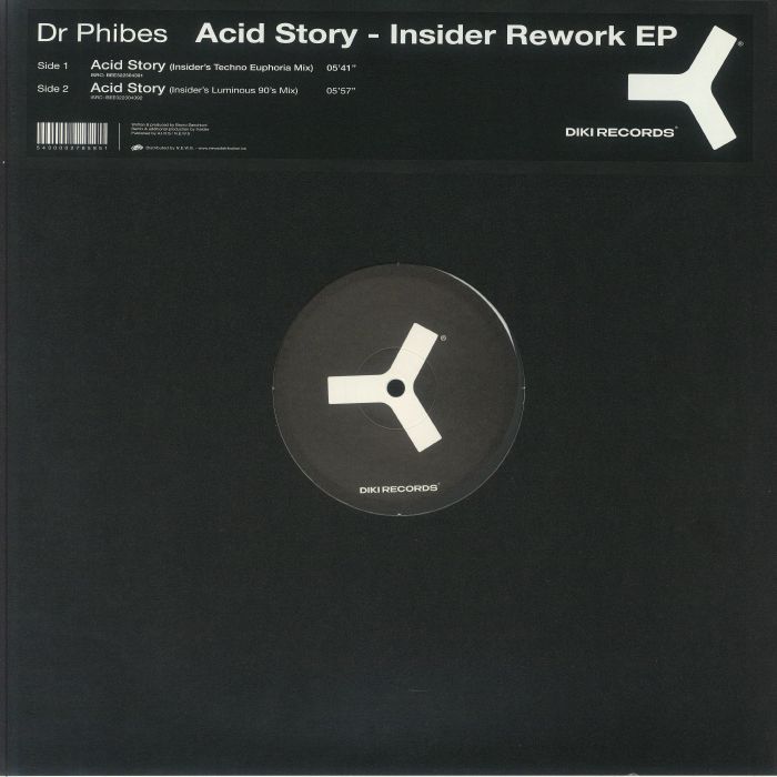 Belgian techno artist Insider delivers the remix of a classic by Dr Phibes, “Acid Story”