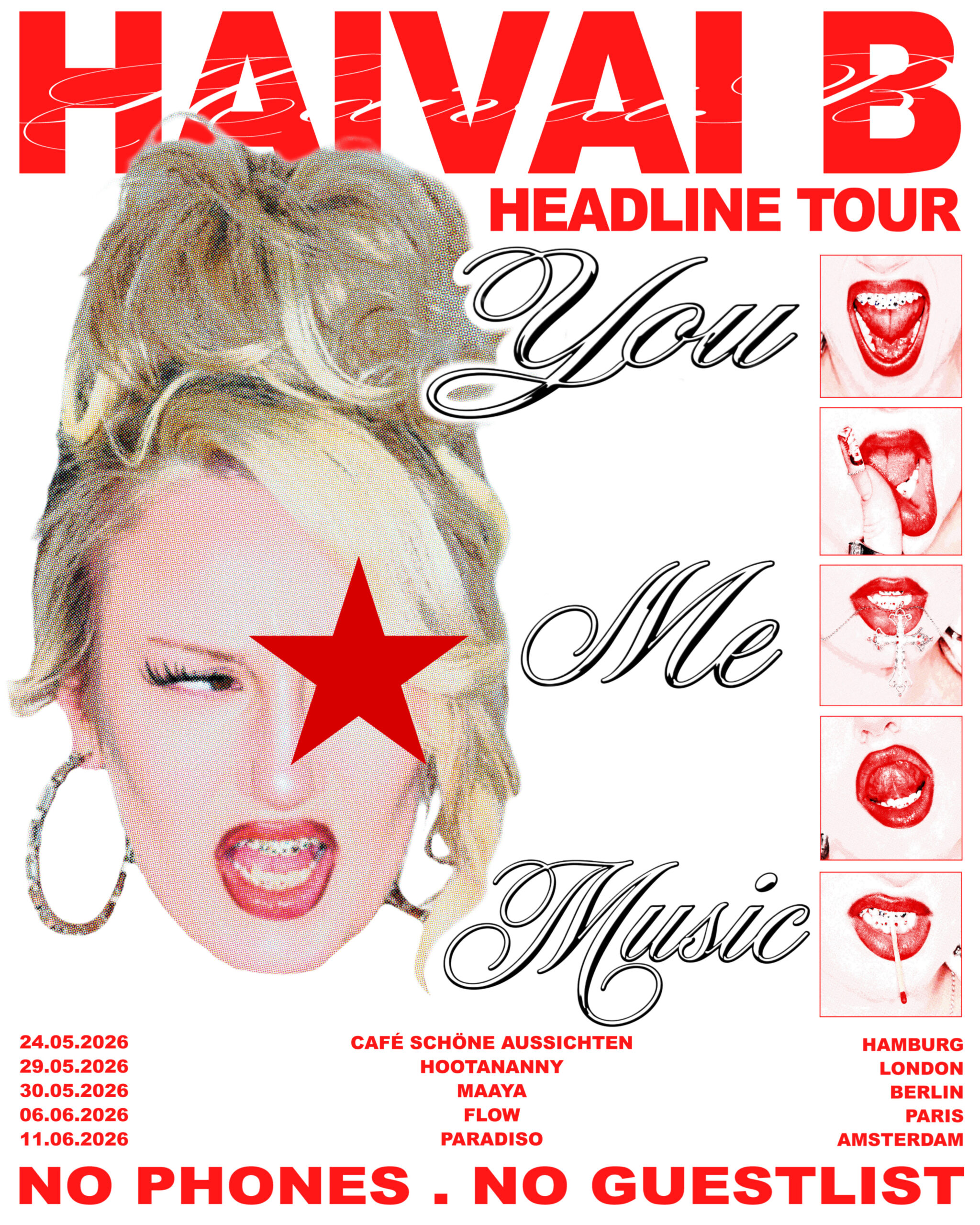“You, Me & Music” – HAIVAI B announces first European Headline Tour in 2026